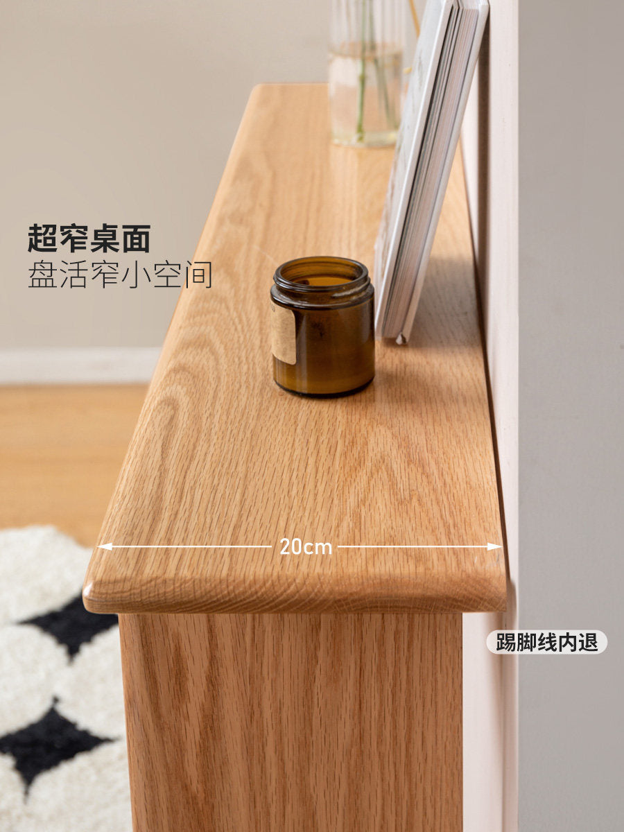 实木客厅桌走廊靠墙条案超窄玄关置物台小户型长条桌